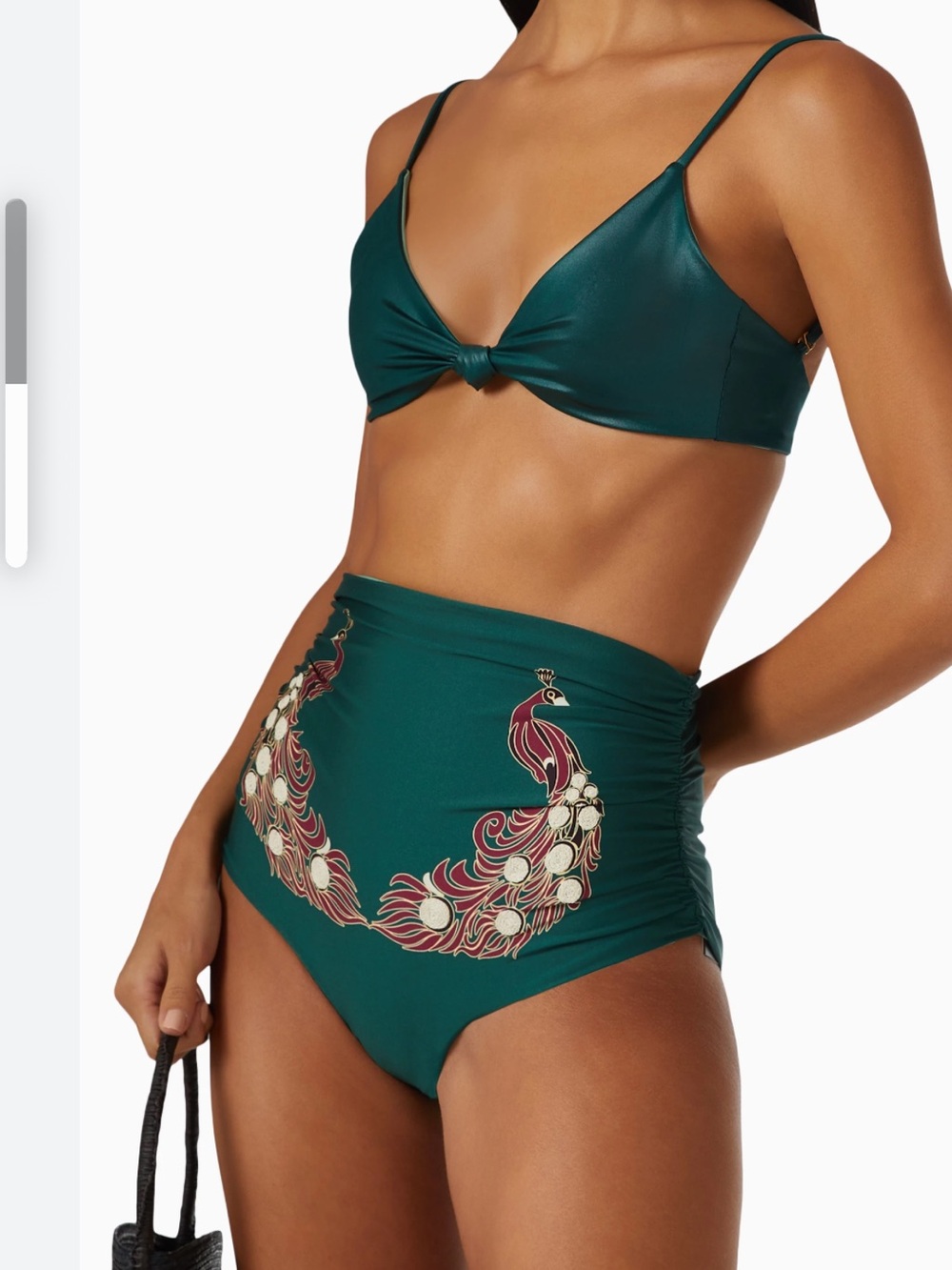 Juan De Dios Victoria Reversible Vintage Bottoms & Pacifico Bikini Top SET US 6